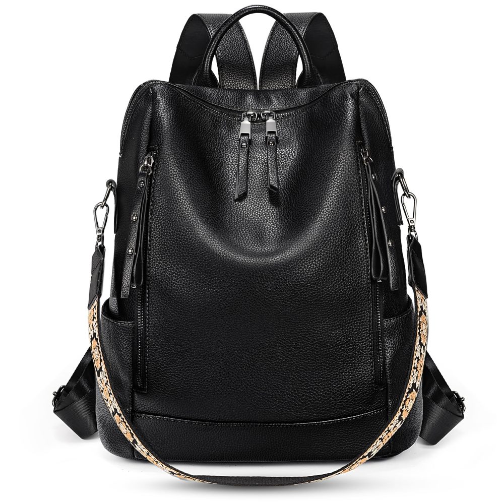 Backpack Purse for Women Large Capacity Multipurpose Design Double Zipper😘